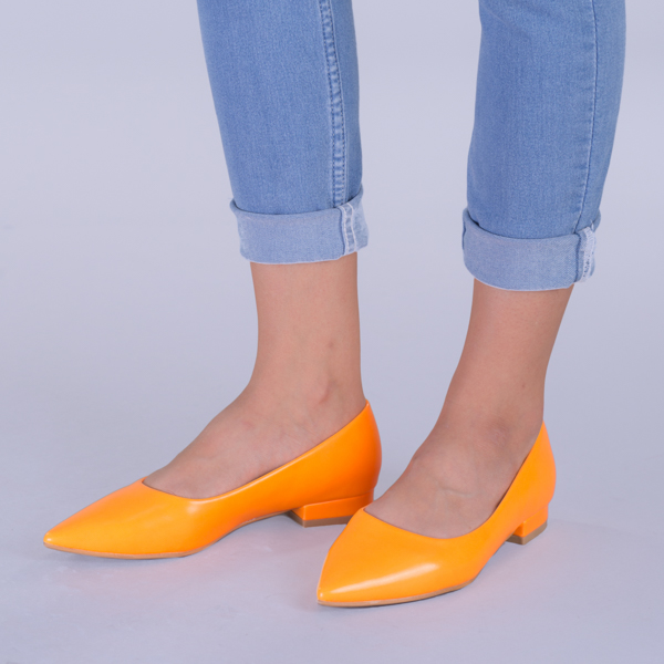 Pantofi dama Londa portocalii - Kalapod.net